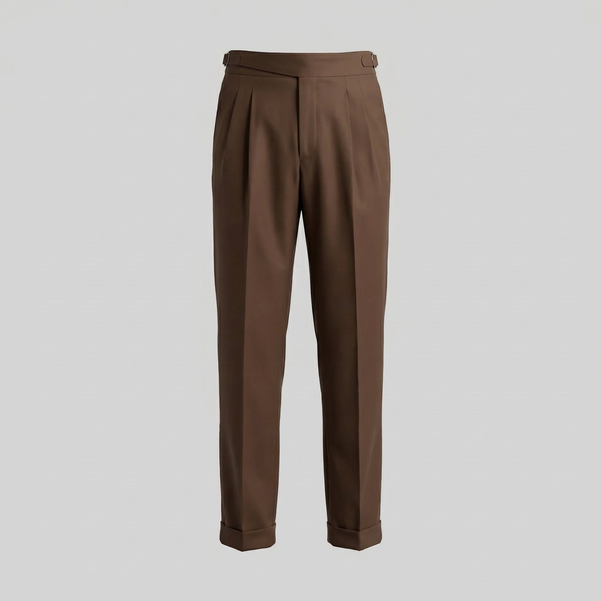 Pantaloni Uomo Sartoriali con Pince Gamba Dritta
