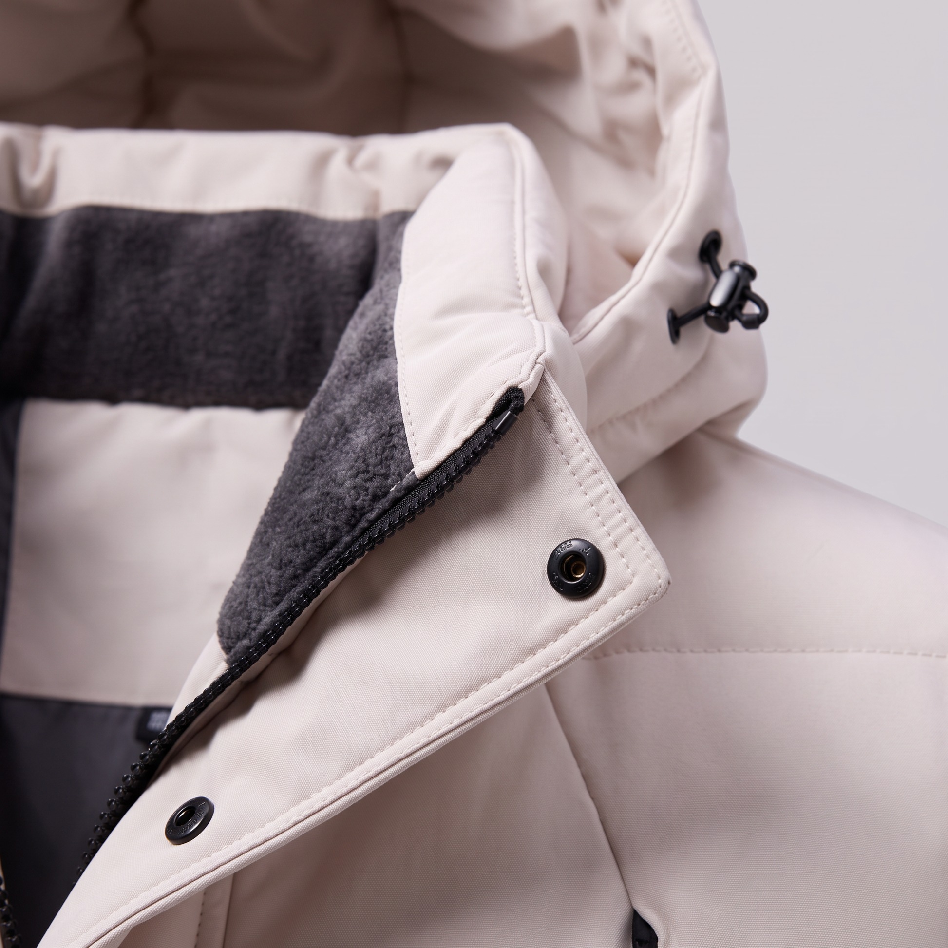 Parka Uomo Imbottito Antivento con Cappuccio