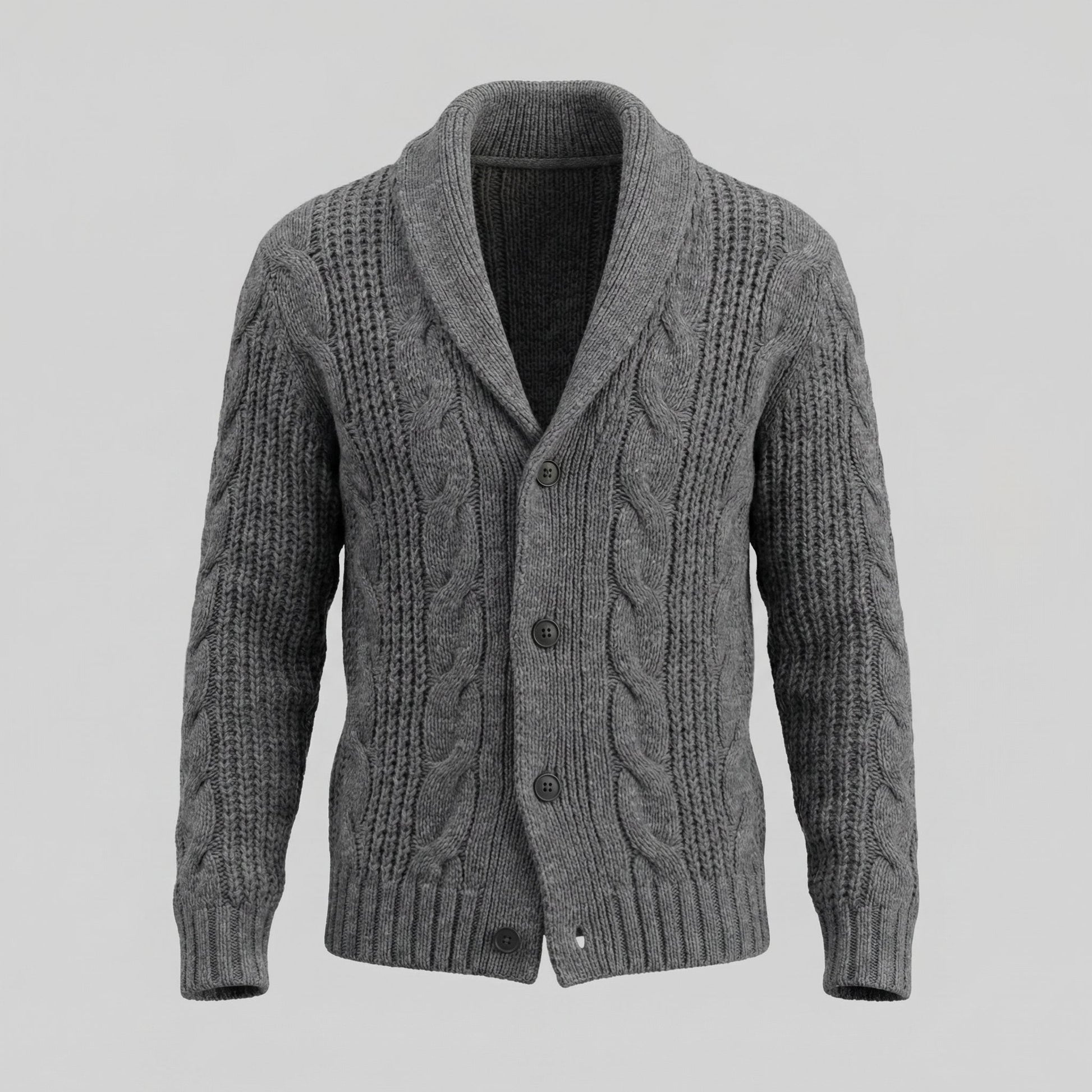 Cardigan Uomo in Lana Morbido Invernale