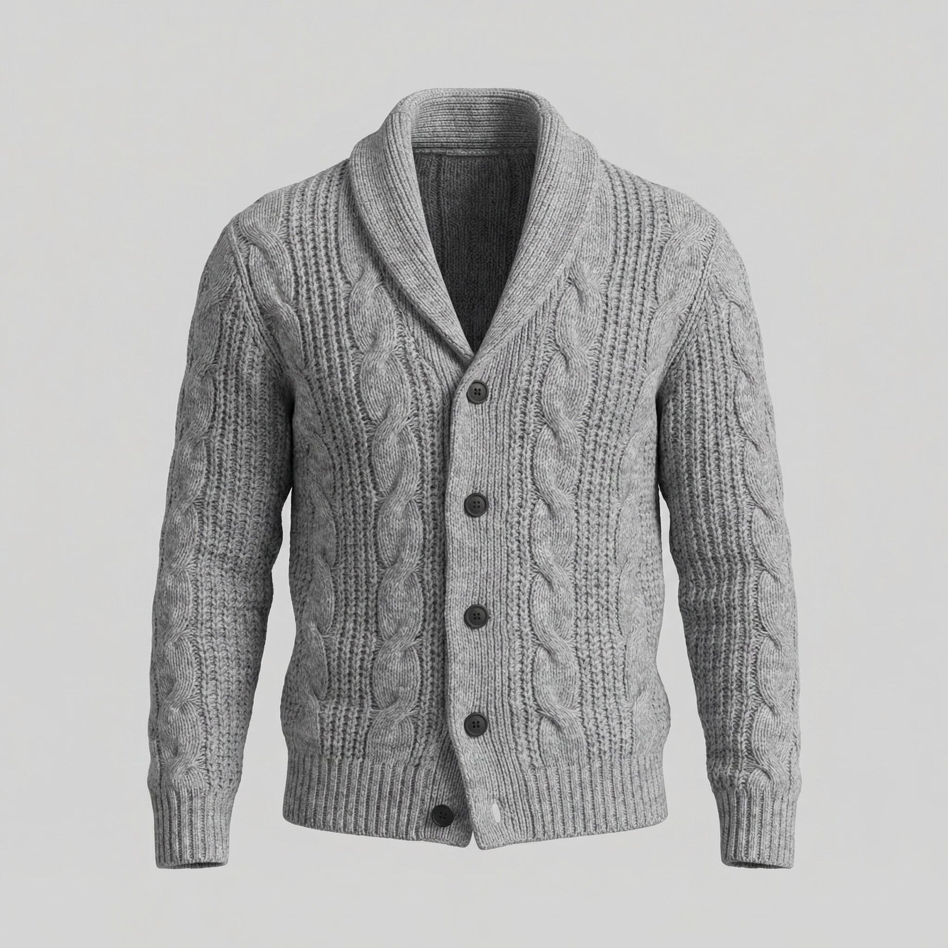 Cardigan Uomo in Lana Morbido Invernale