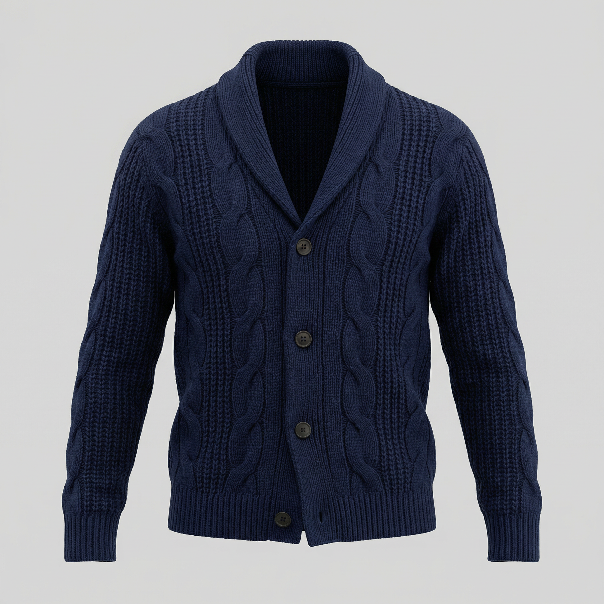 Cardigan Uomo in Lana Morbido Invernale