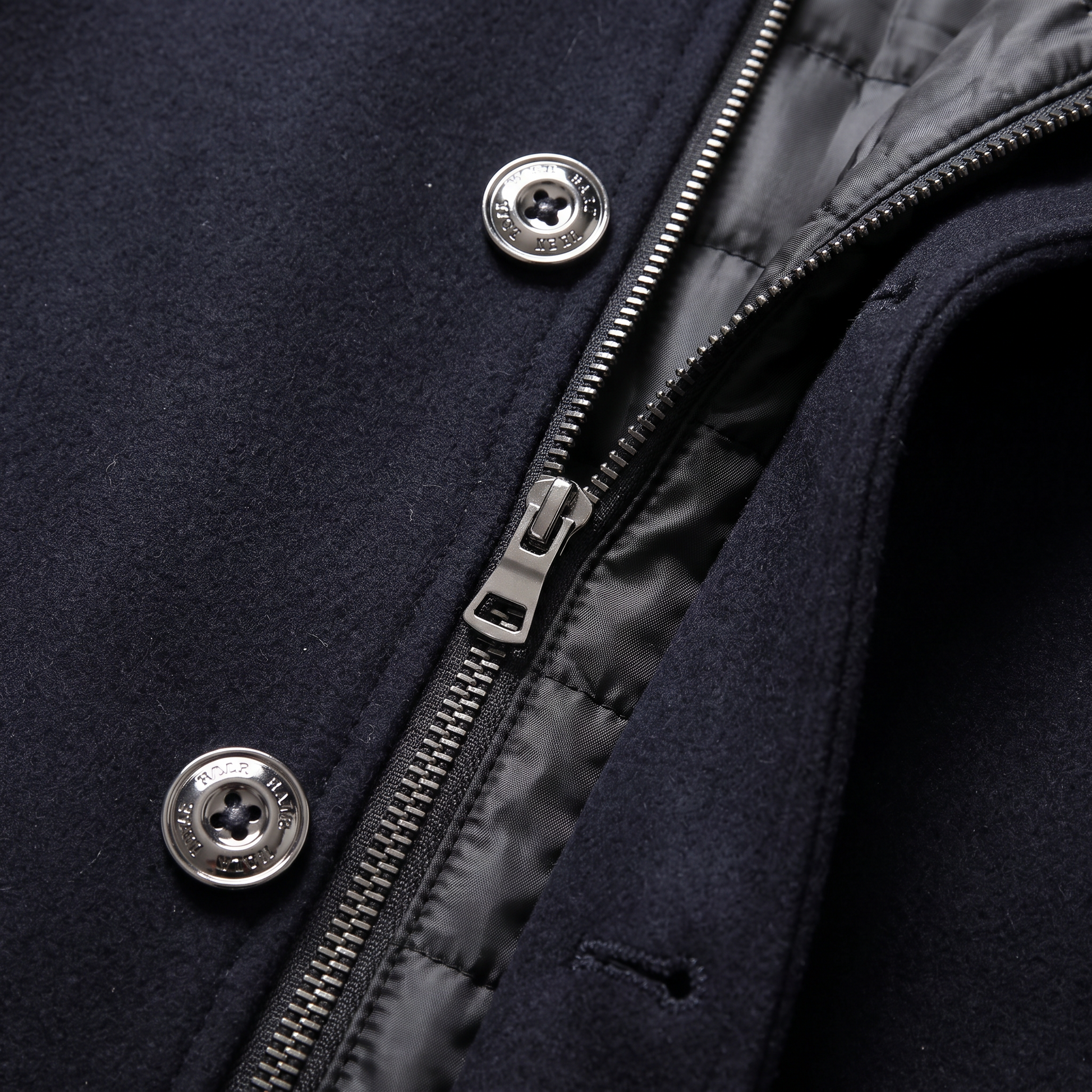 Cappotto Uomo Effetto Lana con Gilet Trapuntato Interno