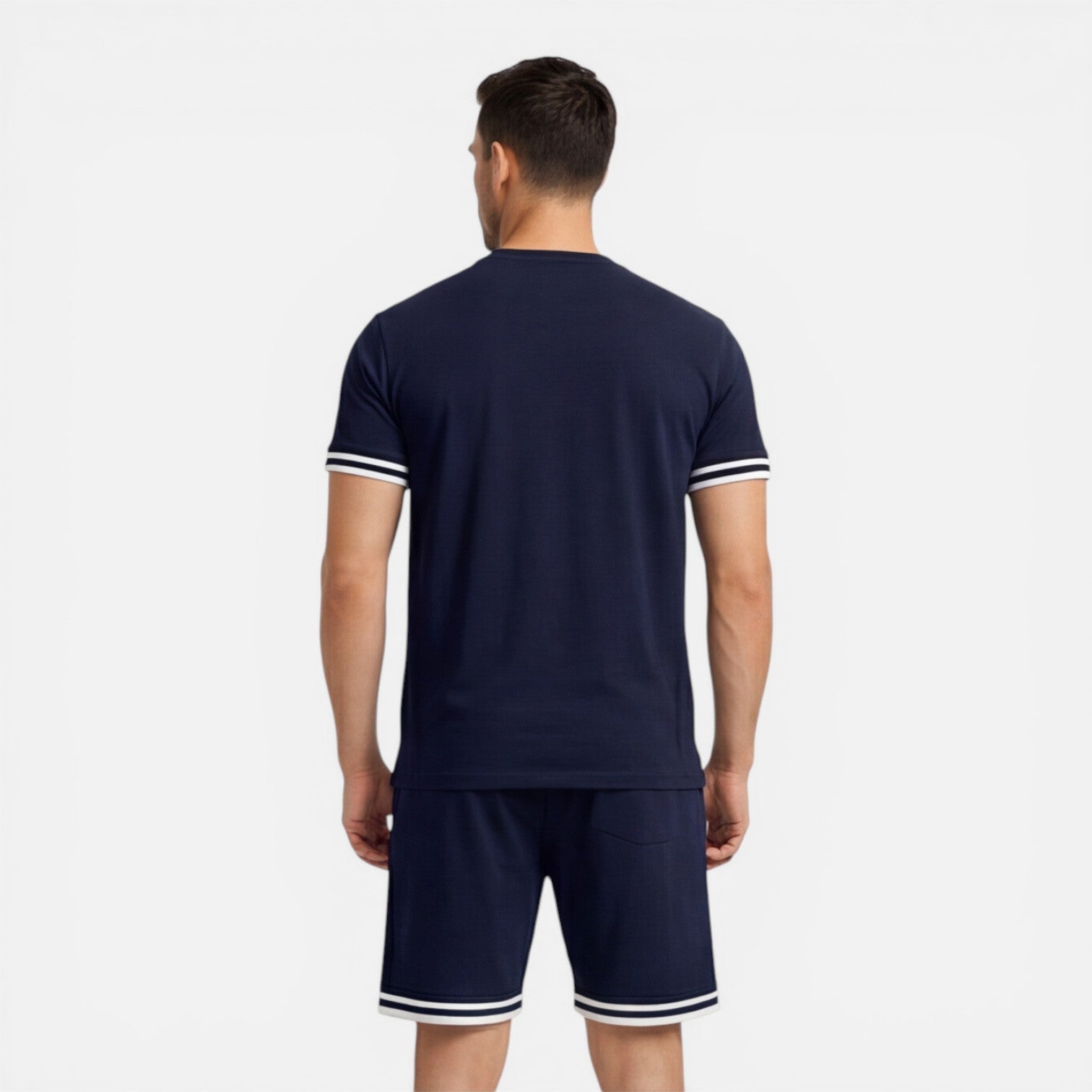 Completo Uomo Estivo Traspirante Casual con Shorts