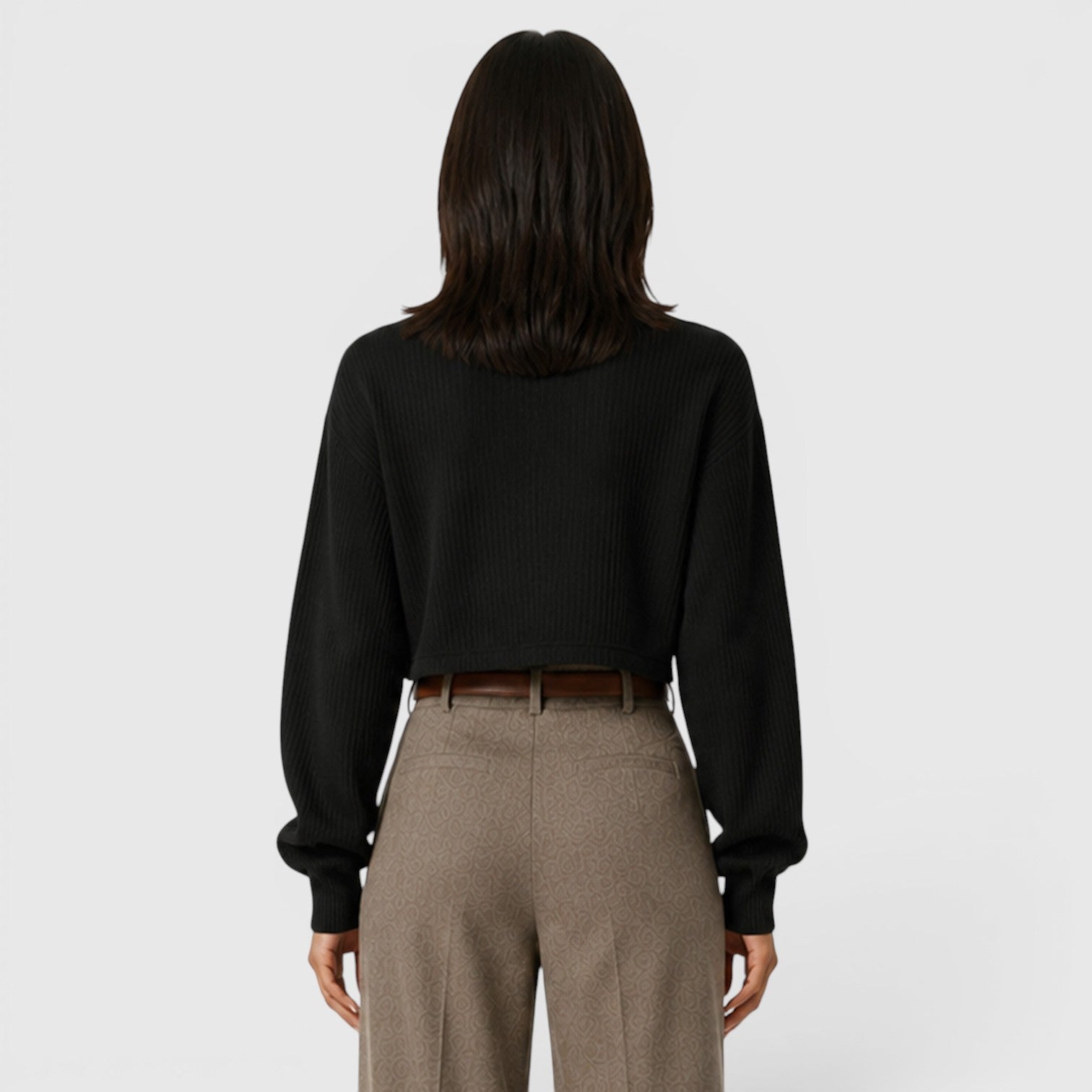 Maglione Donna Dolcevita Premium in Maglia Raffinato