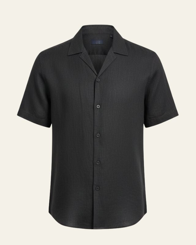 Aurazio Camicia a Maniche Corte da Uomo Leggera