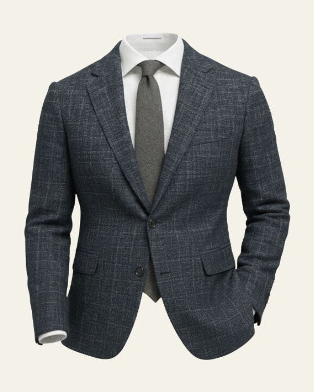 Aurazio Blazer Sartoriale Strutturato per Uomo