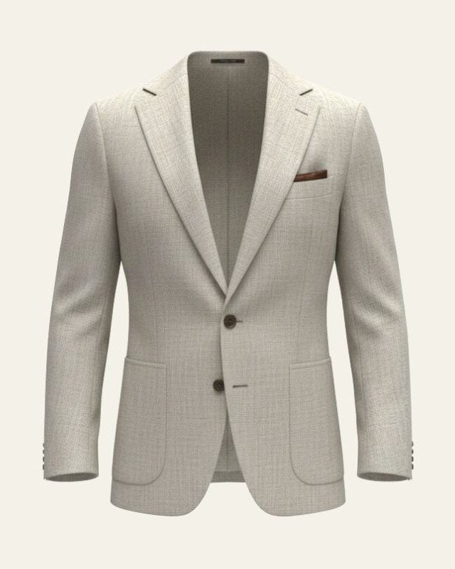 Aurazio Blazer in tessuto testurizzato da uomo