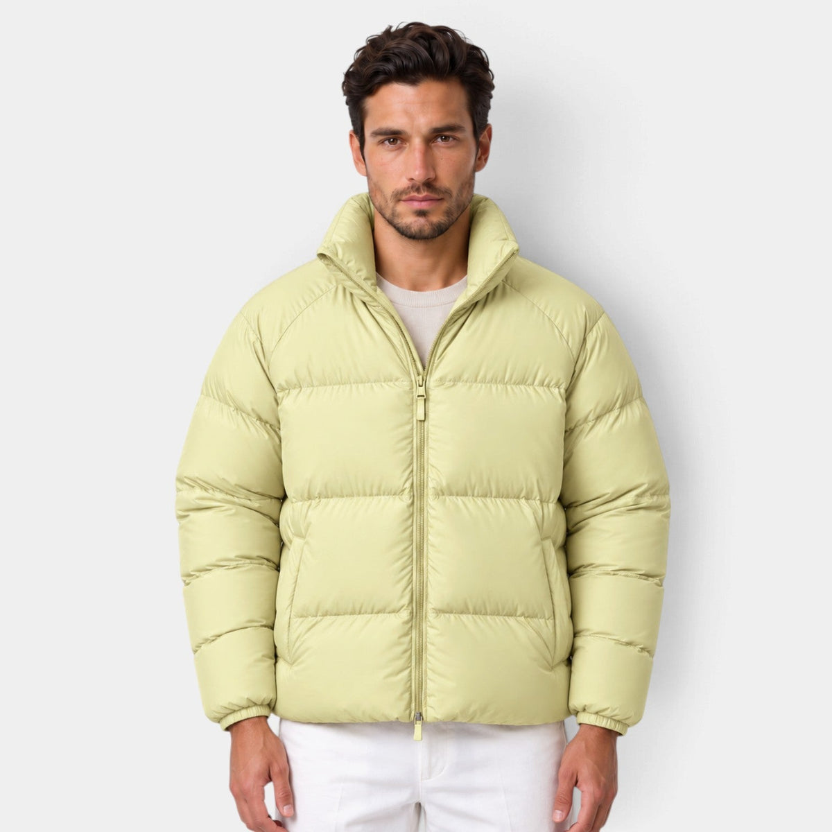 Giacca Imbottita Unisex Corta Leggera Idrorepellente Antivento