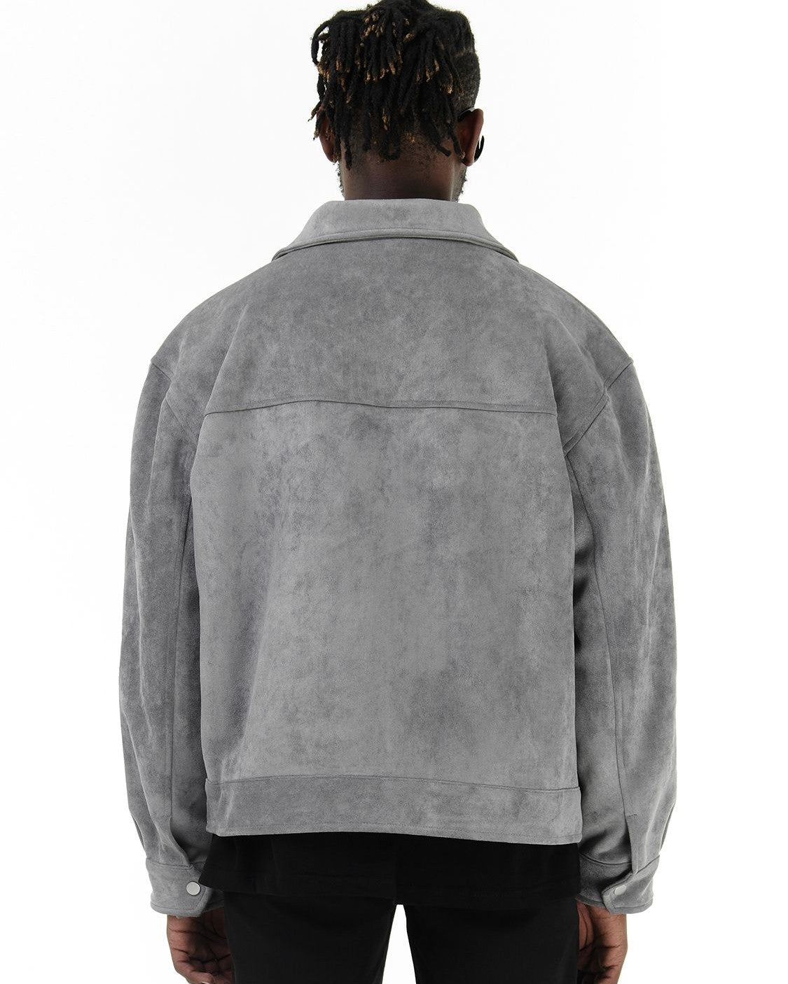 Aurazio Giacca Field Vegana in Scamosciato da Uomo