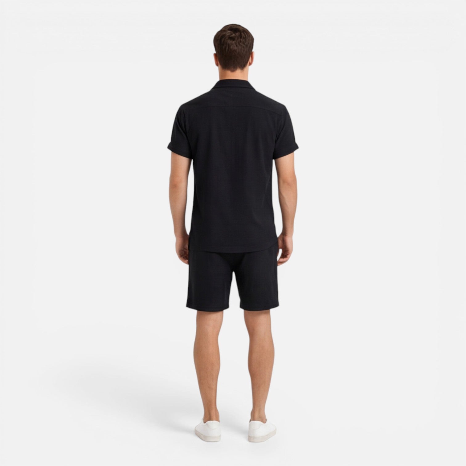 Completo Uomo Camicia e Shorts Leggero Estivo Co-Ord