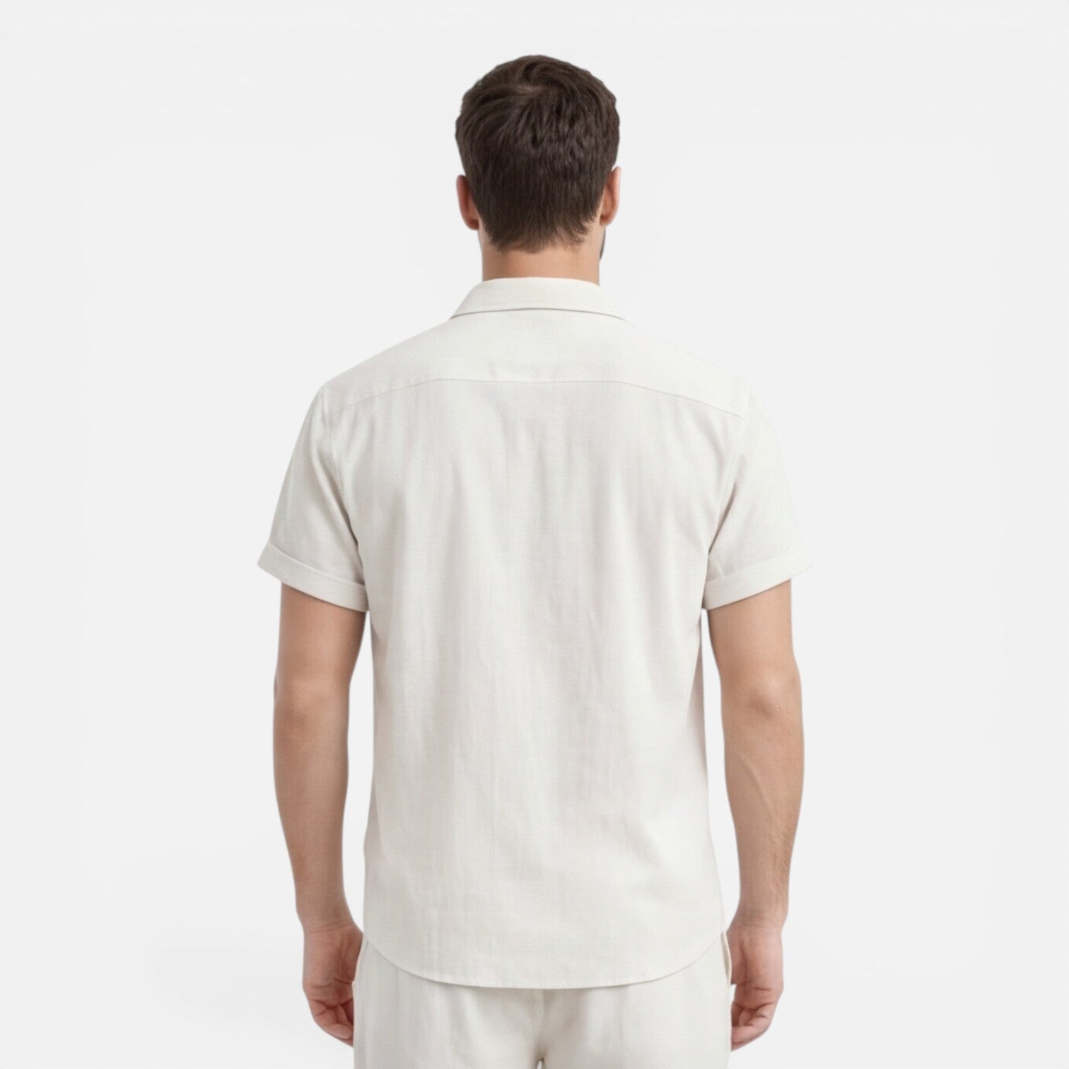 Completo Uomo Camicia e Shorts Leggero Estivo Co-Ord