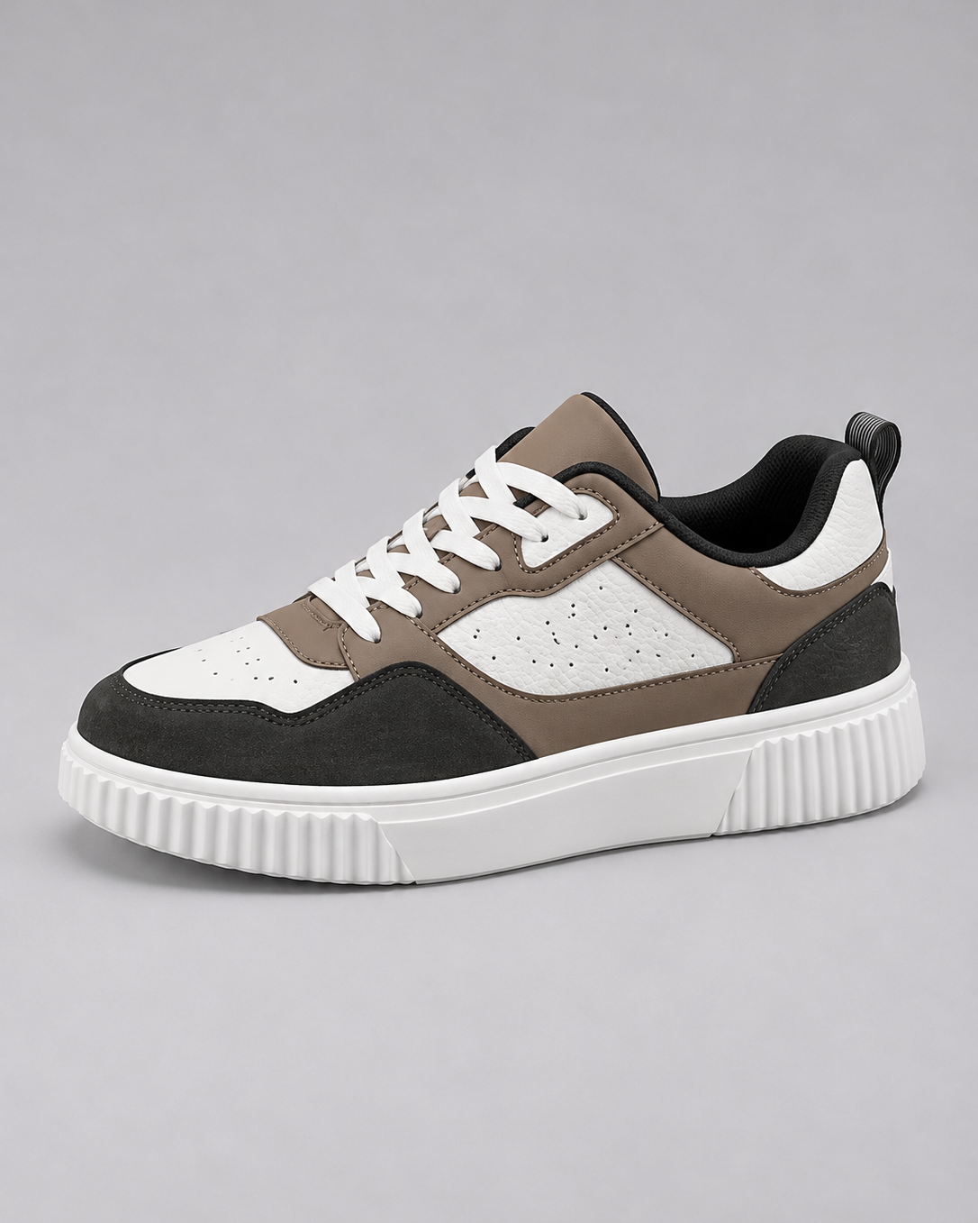 Sneakers Uomo Chunky Colour Block Suola Alta Casual