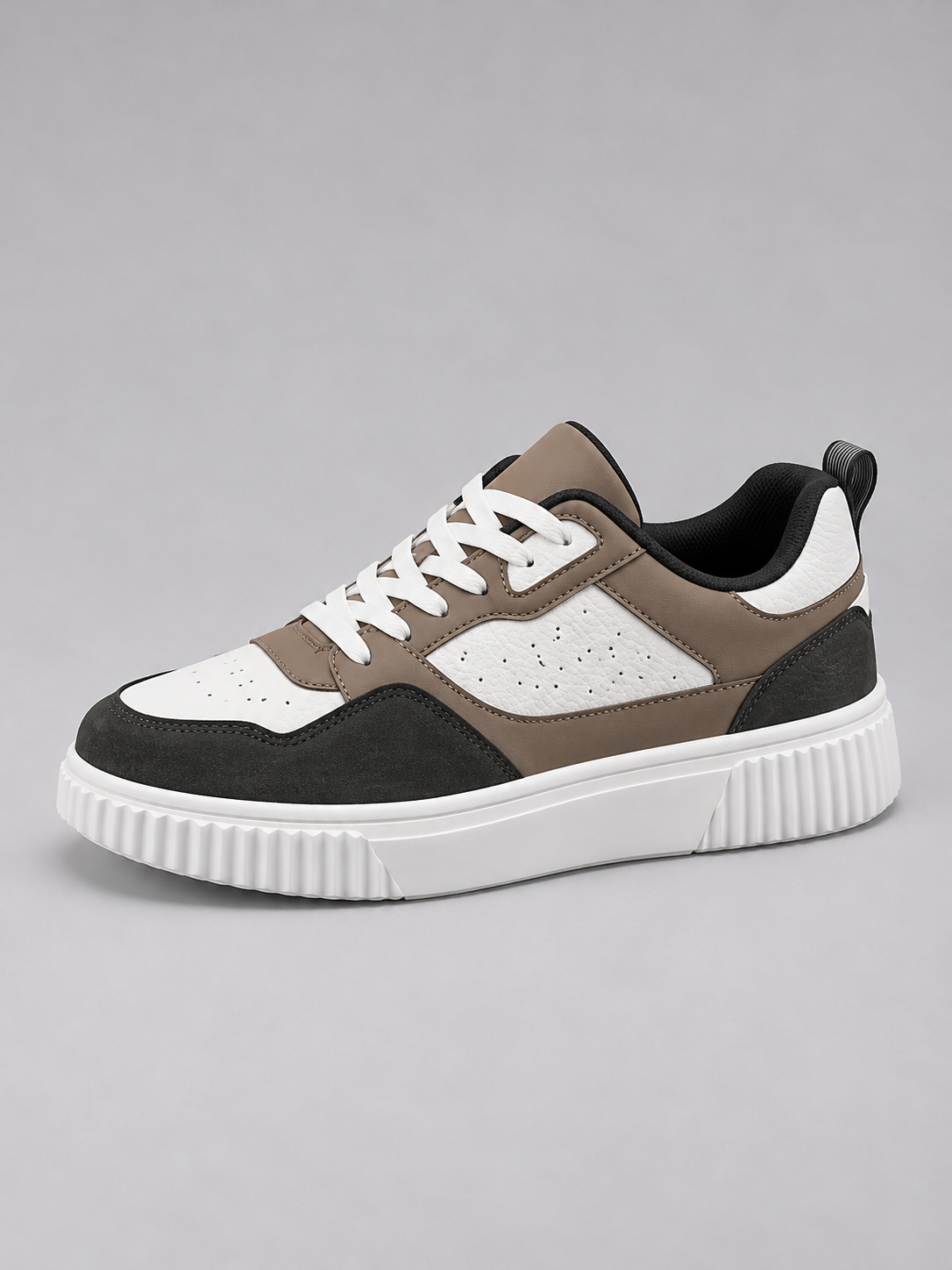 Sneakers Uomo Chunky Colour Block Suola Alta Casual