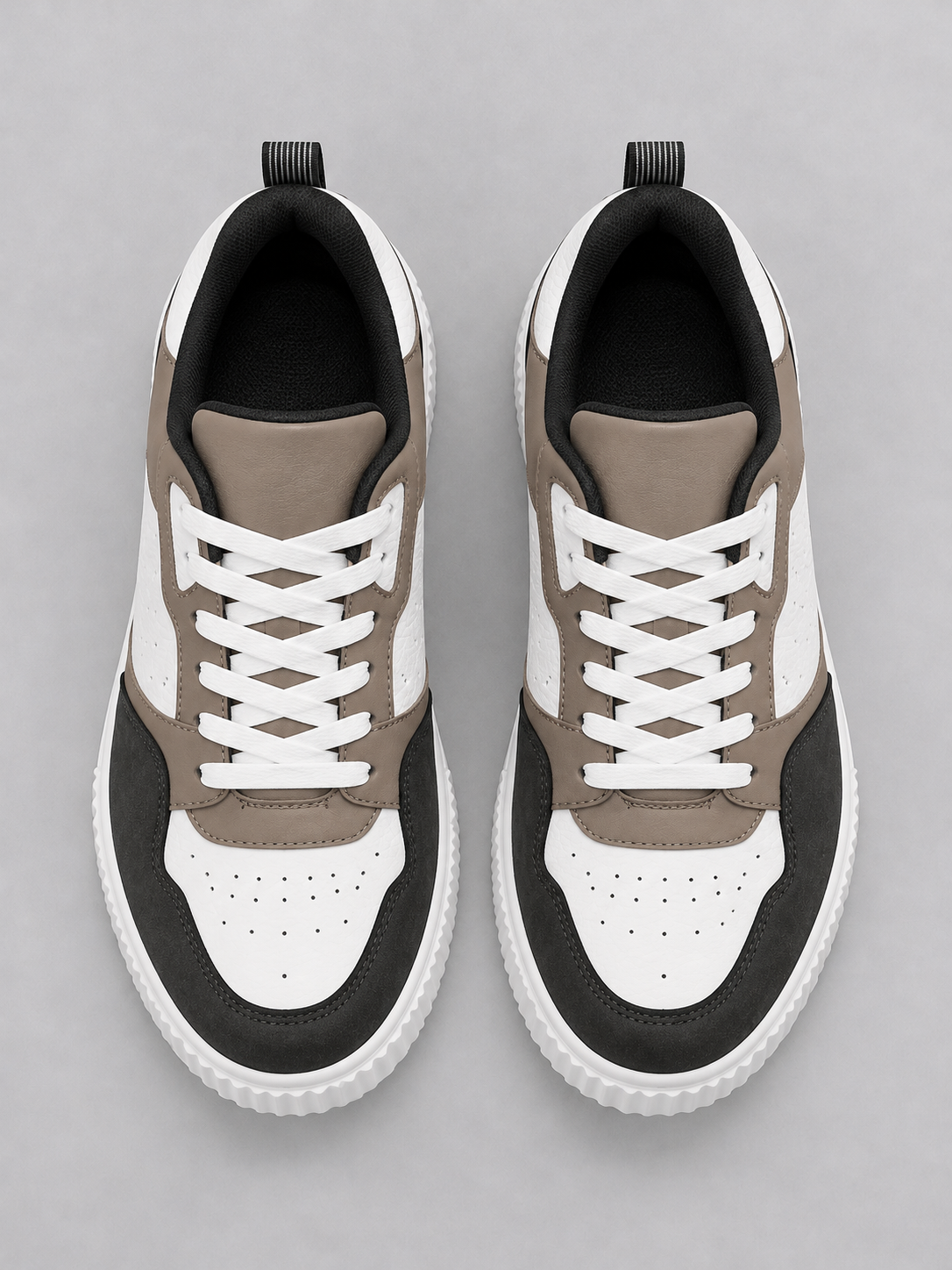 Sneakers Uomo Chunky Colour Block Suola Alta Casual