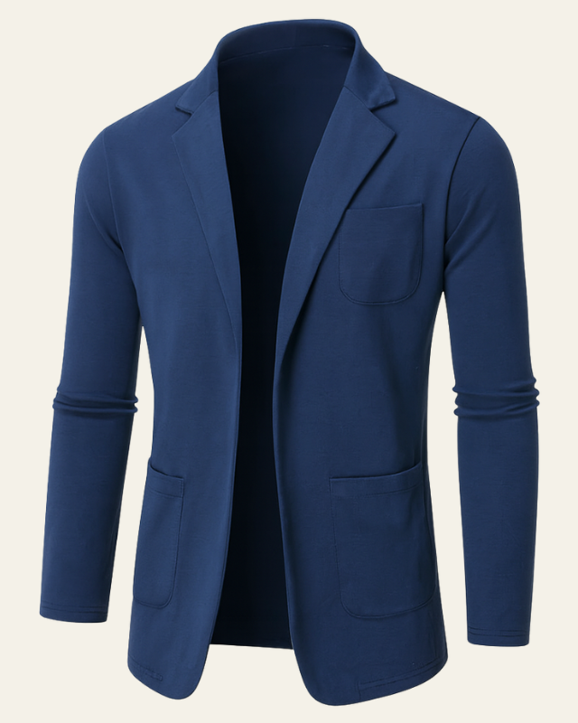 Aurazio Blazer casual in tessuto leggero da uomo