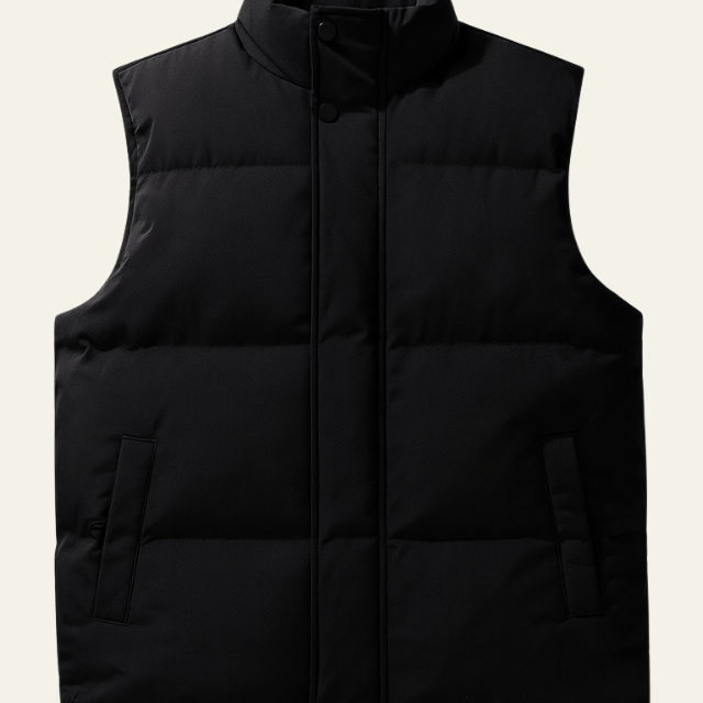 Aurazio Gilet imbottito trapuntato da uomo