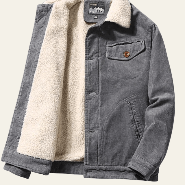 Aurazio Giacca in corduroy invernale per uomo