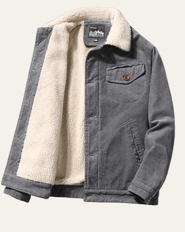 Aurazio Giacca in corduroy invernale per uomo