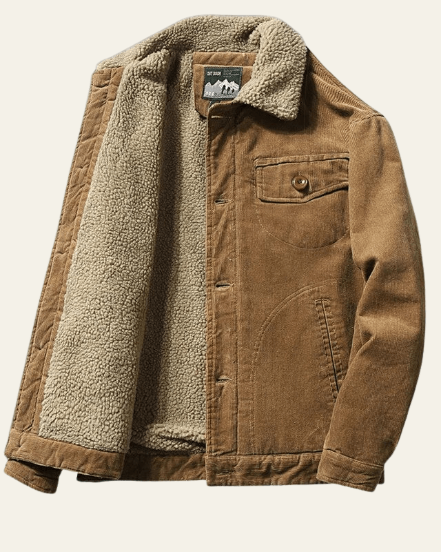 Aurazio Giacca in corduroy invernale per uomo