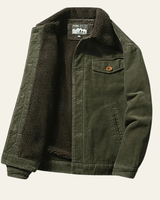 Aurazio Giacca in corduroy invernale per uomo