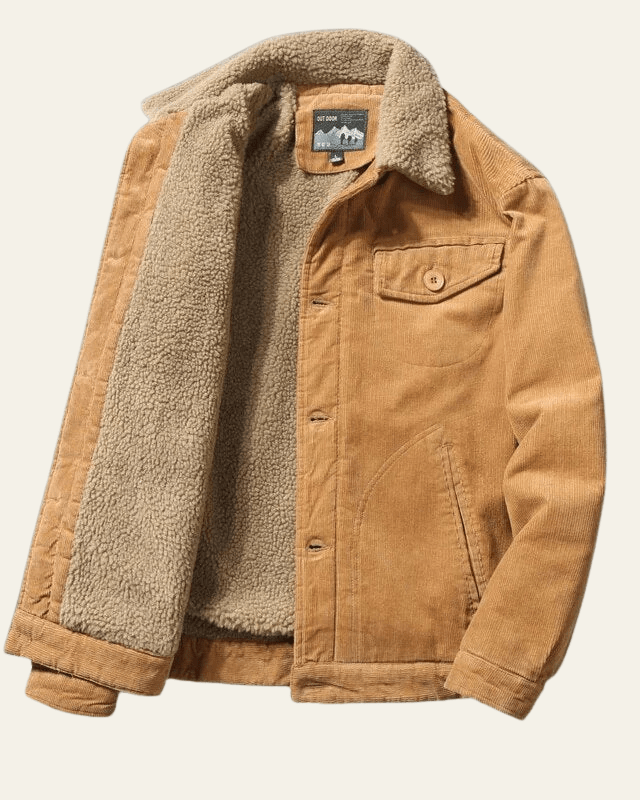 Aurazio Giacca in corduroy invernale per uomo