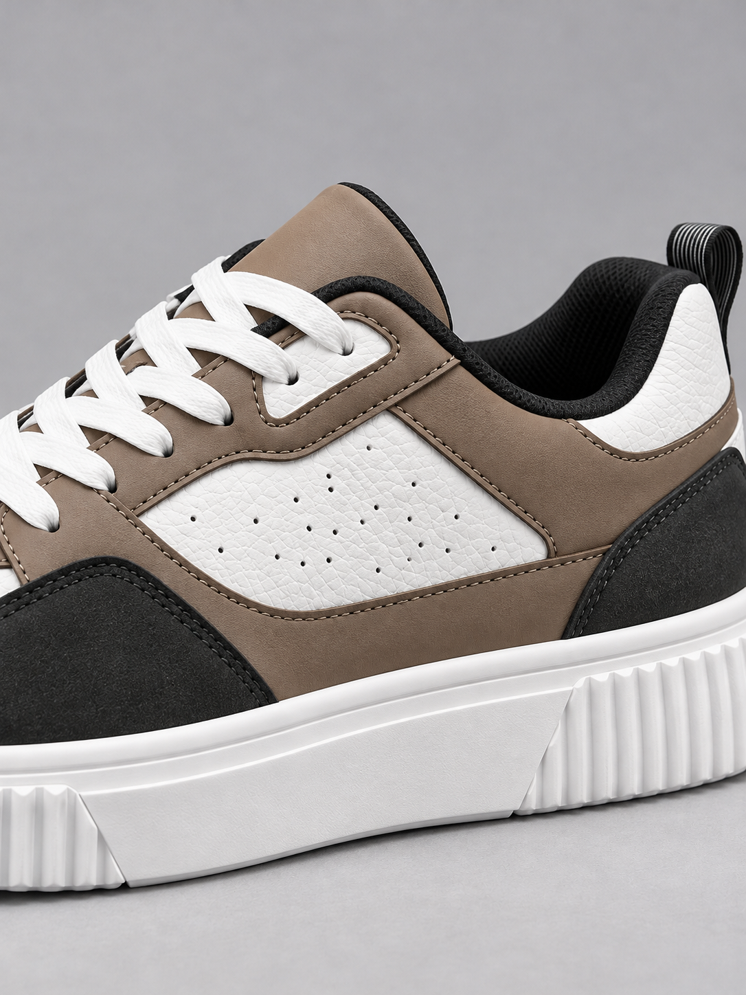 Sneakers Uomo Chunky Colour Block Suola Alta Casual
