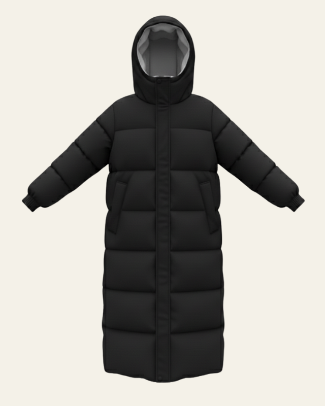 Aurazio Piumino Lungo Imbottito da Donna