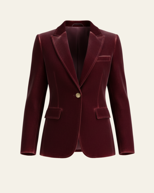 Blazer Donna Monopetto da Sera Silhouette Classica Autorevole