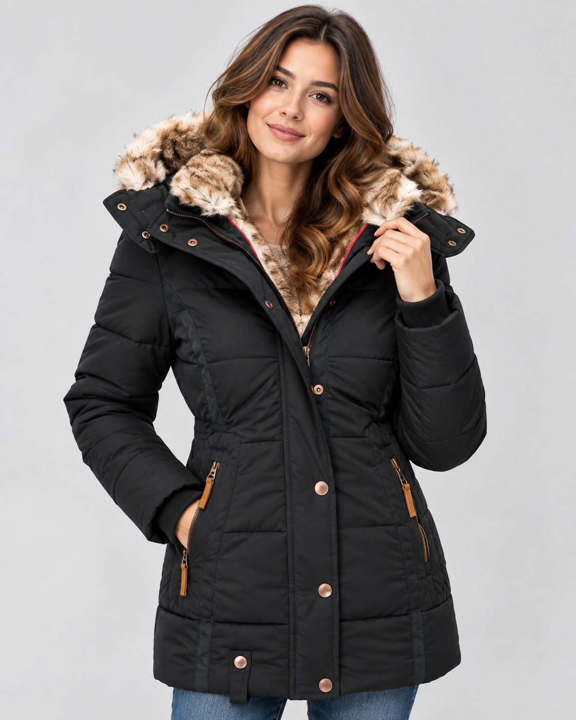 Giacca Donna Invernale Elegante Taglio Comodo Versatile