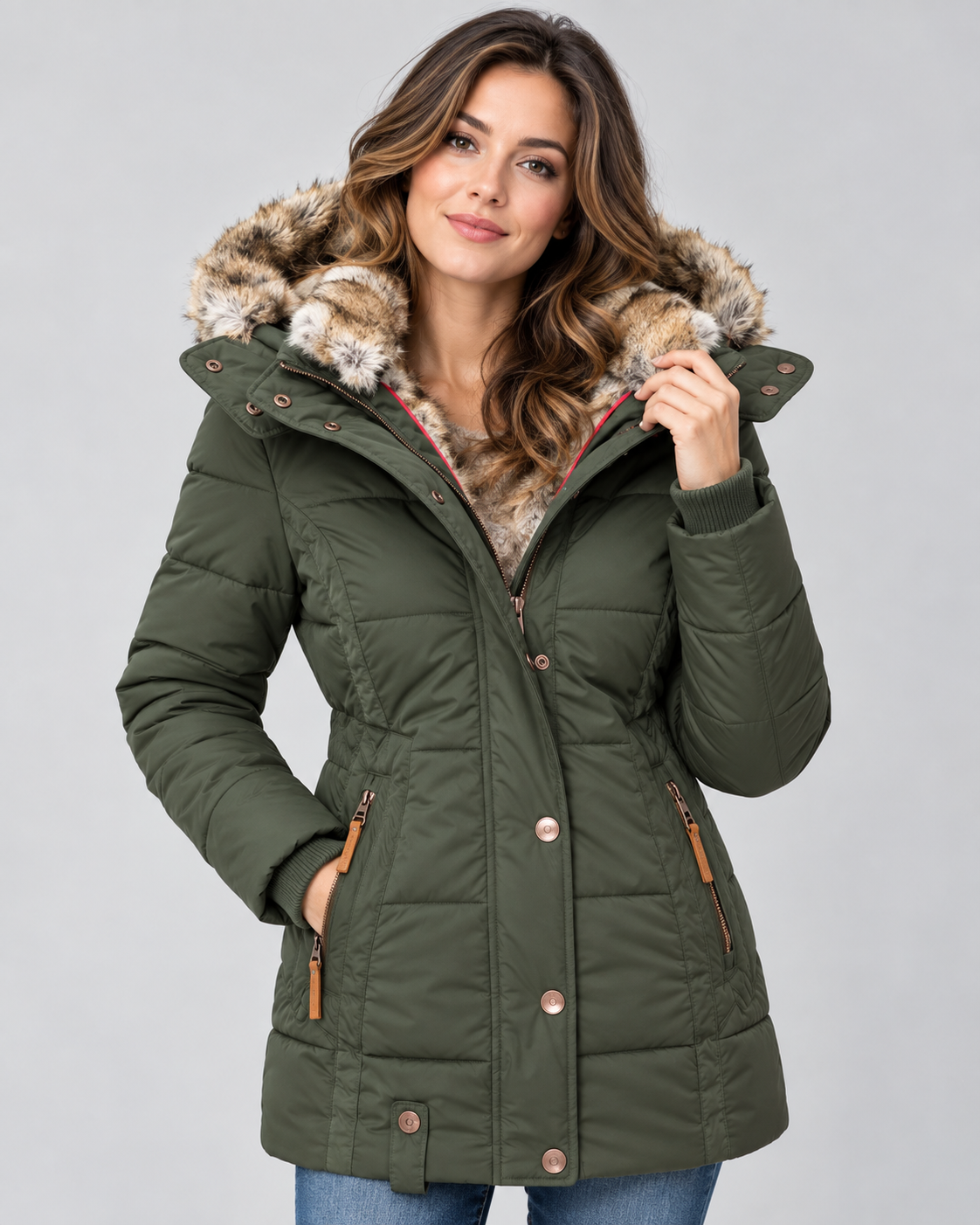 Giacca Donna Invernale Elegante Taglio Comodo Versatile