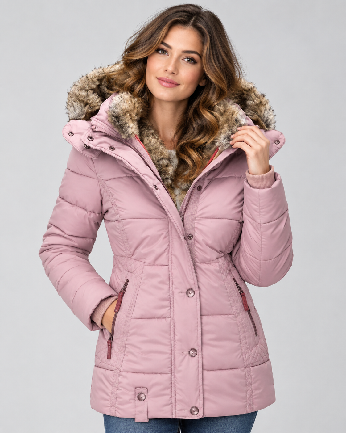Giacca Donna Invernale Elegante Taglio Comodo Versatile