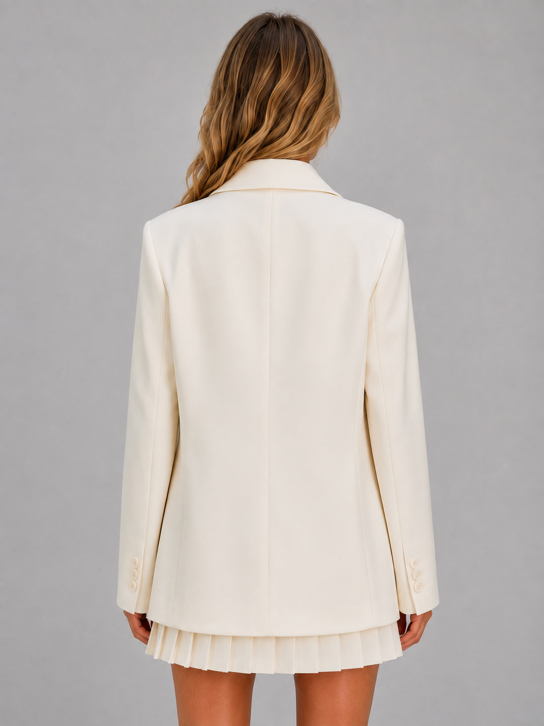 Blazer Donna Doppiopetto Oversize Sartoriale