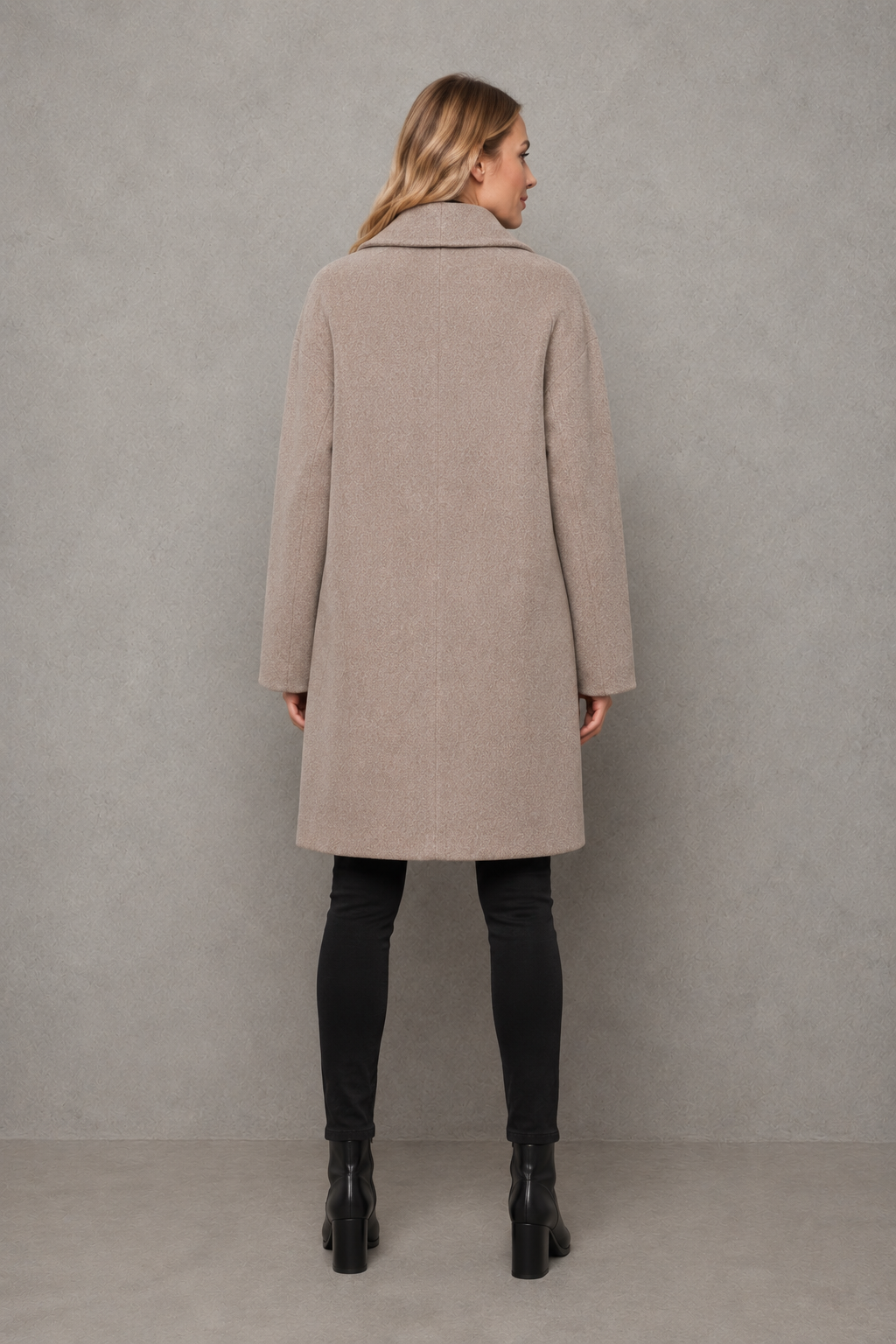 Cappotto Donna Lungo Antivento Vestibilità Rilassata Leggero