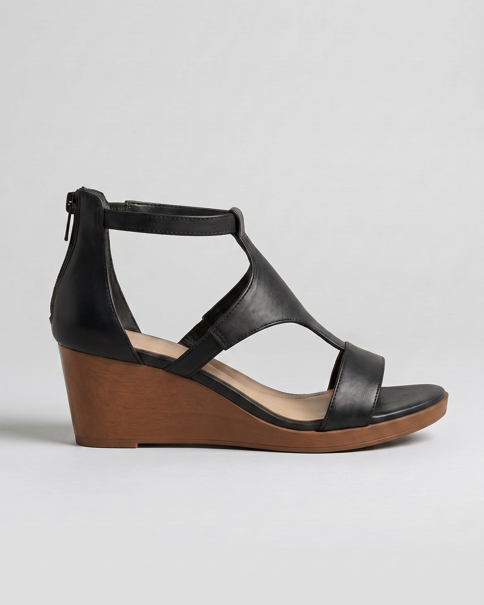Sandali Donna con Zeppa Design Avvolgente Cinturini
