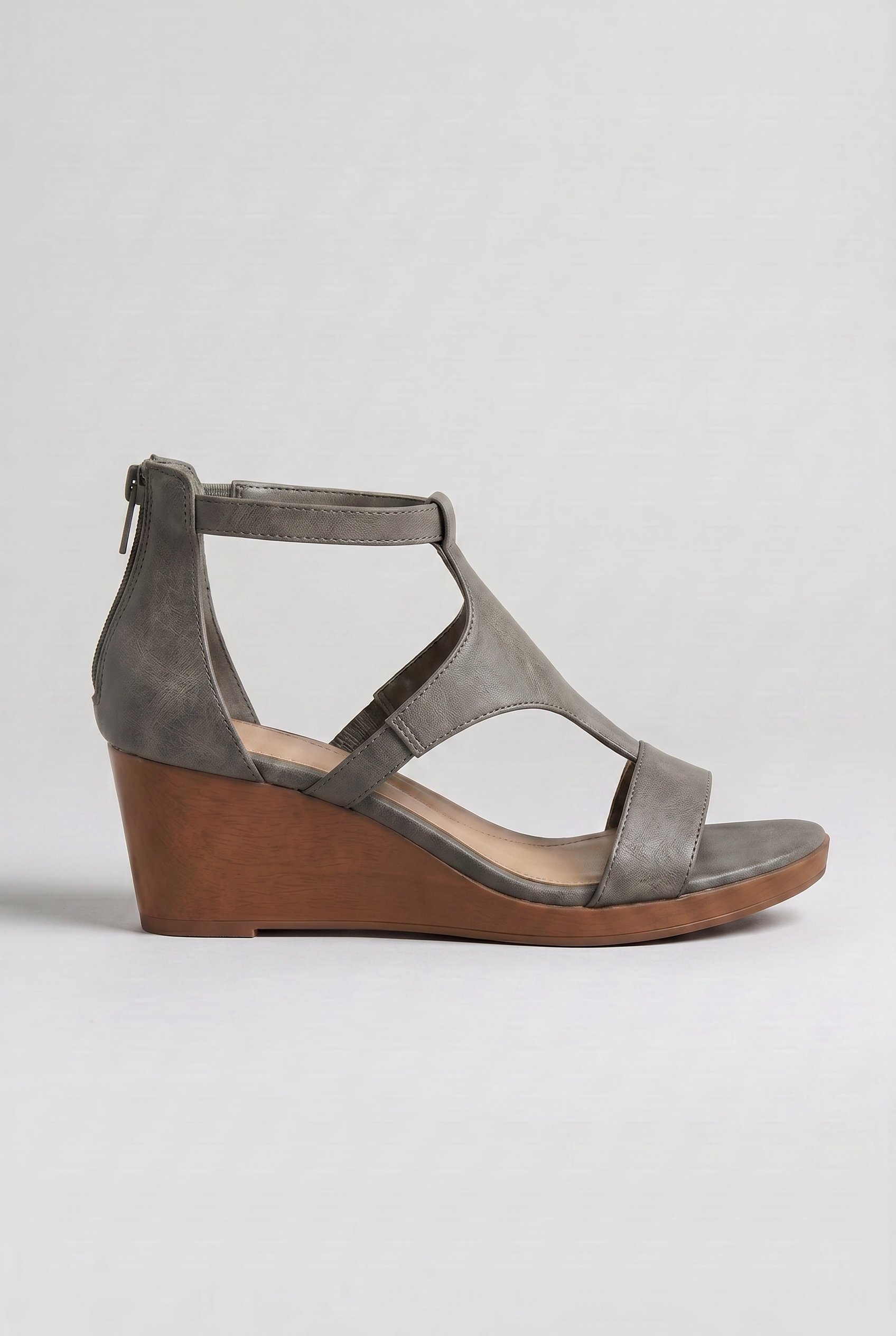 Sandali Donna con Zeppa Design Avvolgente Cinturini