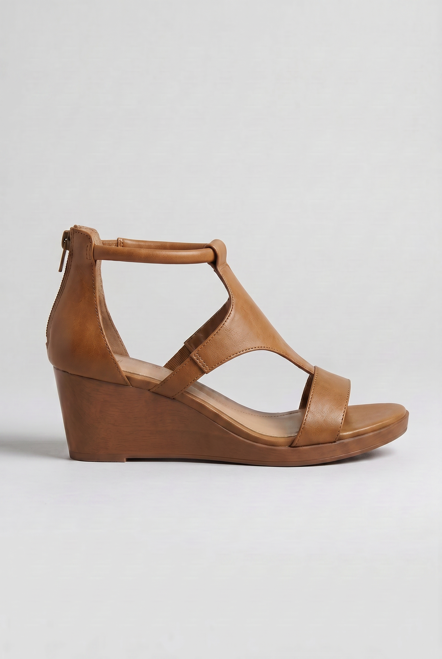Sandali Donna con Zeppa Design Avvolgente Cinturini