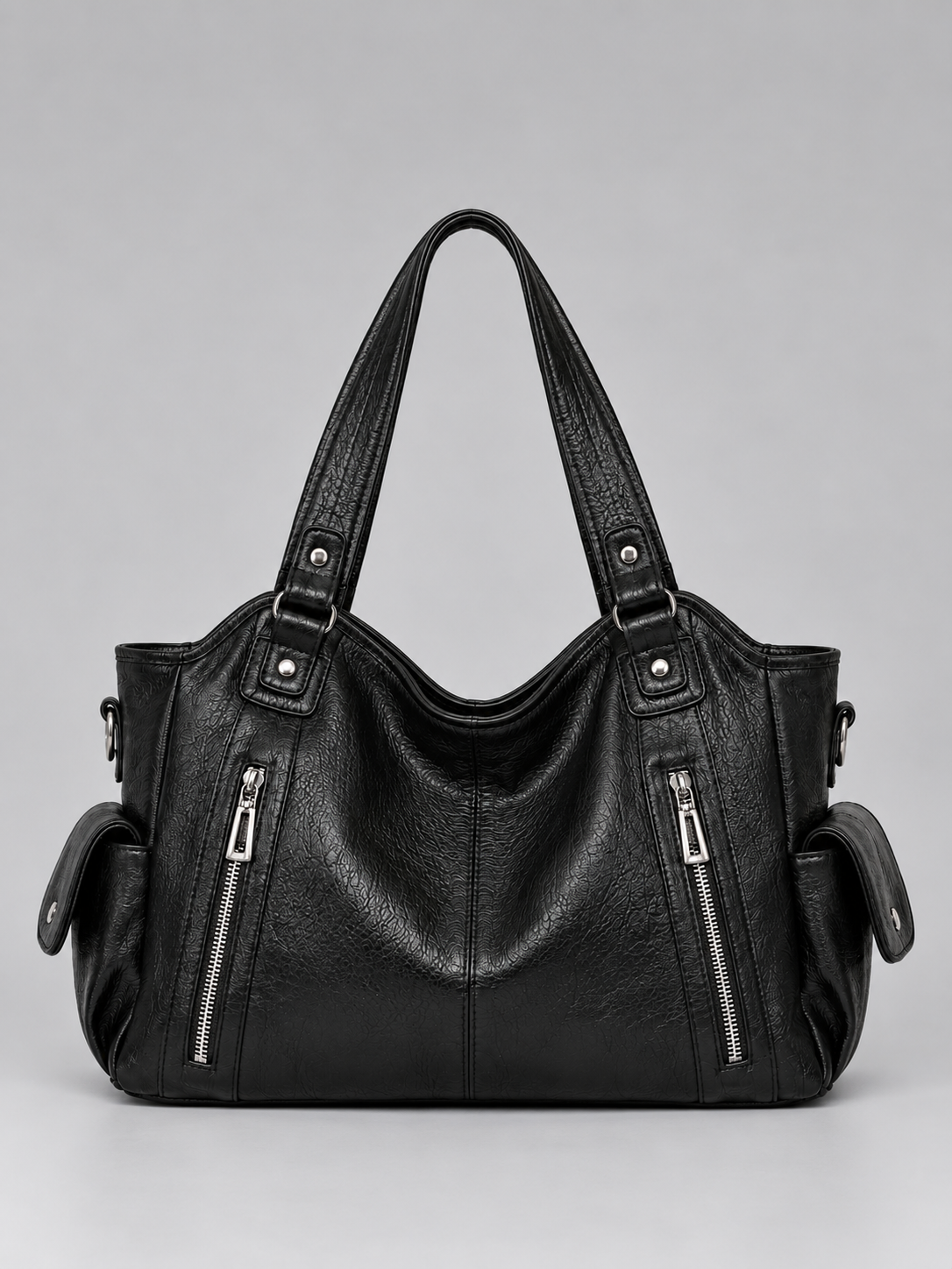 Borsa Donna a Spalla Grande Multitasche Stile Vintage