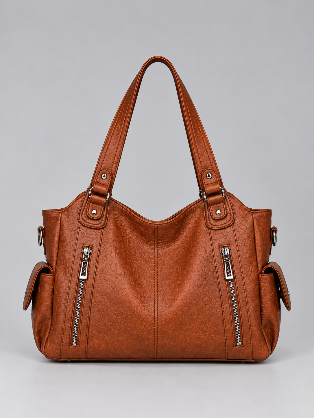 Borsa Donna a Spalla Grande Multitasche Stile Vintage