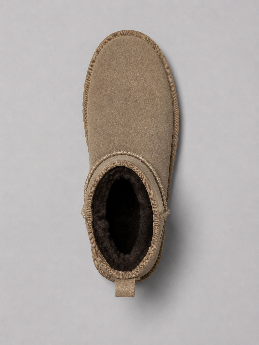 Stivaletti Donna in Camoscio con Shearling Naturale
