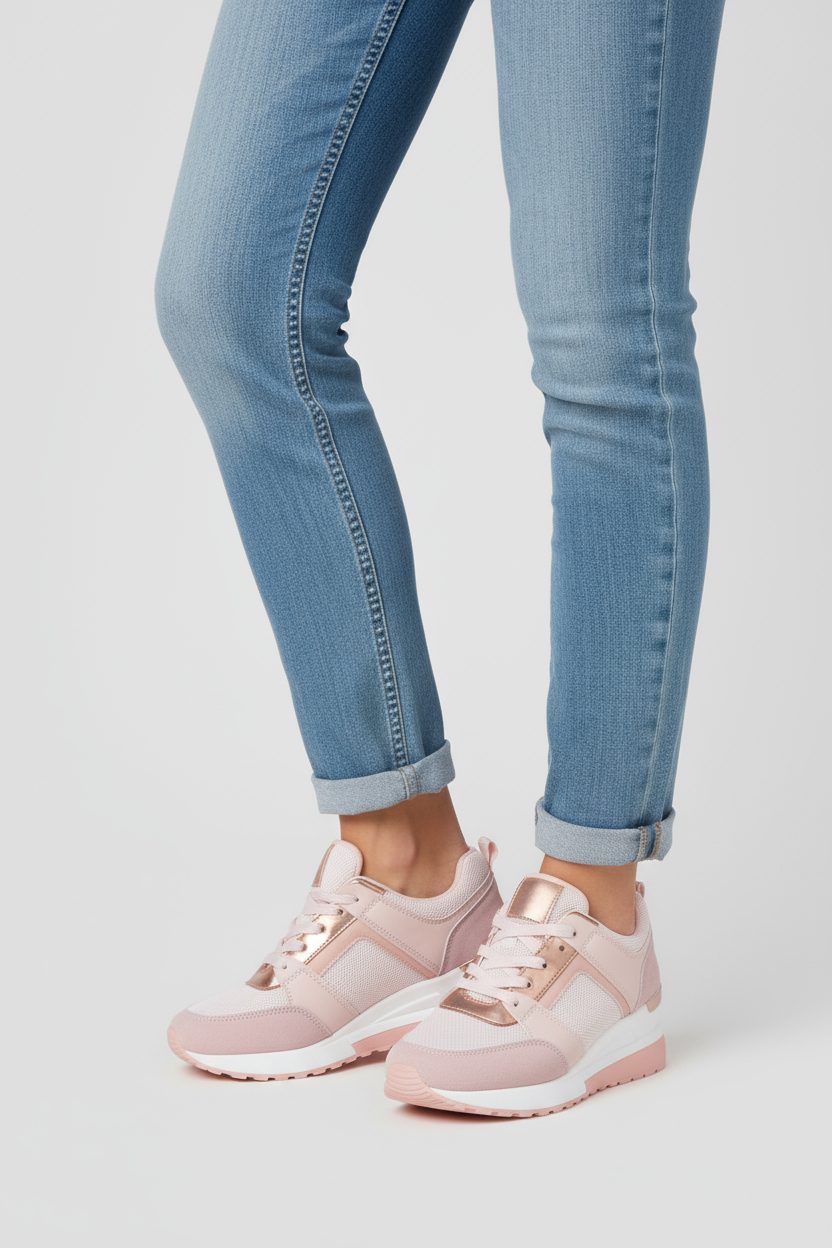 Sneakers Donna con Suola Air Ammortizzata Sportive