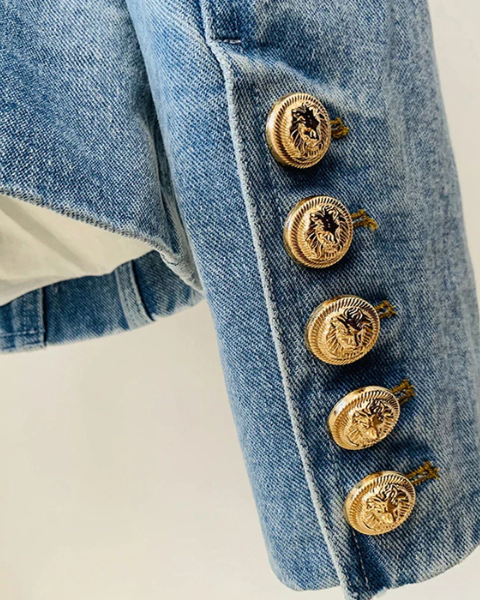 Aurazio Blazer di Jeans da Donna