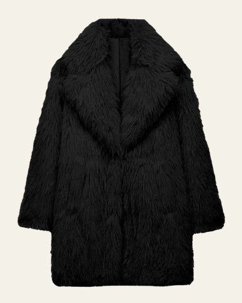 Aurazio Cappotto in Pelliccia Sintetica per Donna