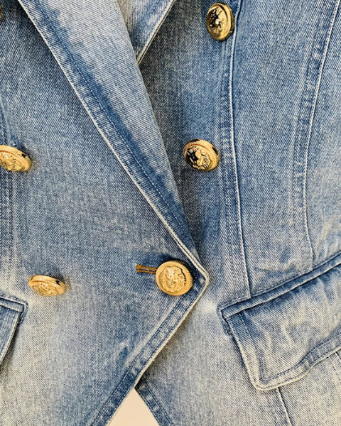 Aurazio Blazer di Jeans da Donna