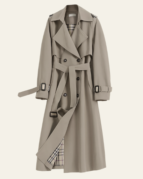 Aurazio Cappotto Trench classico da donna