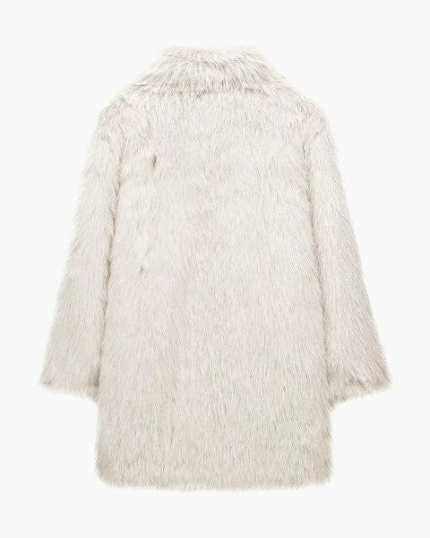 Aurazio Cappotto in Pelliccia Sintetica per Donna