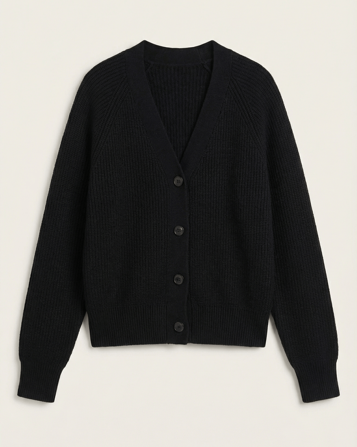 Aurazio Cardigan Bottonato Scollo a V per Donna