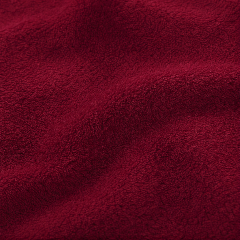 Abito Donna Lungo in Peluche con Cappuccio Homewear Linea ad A
