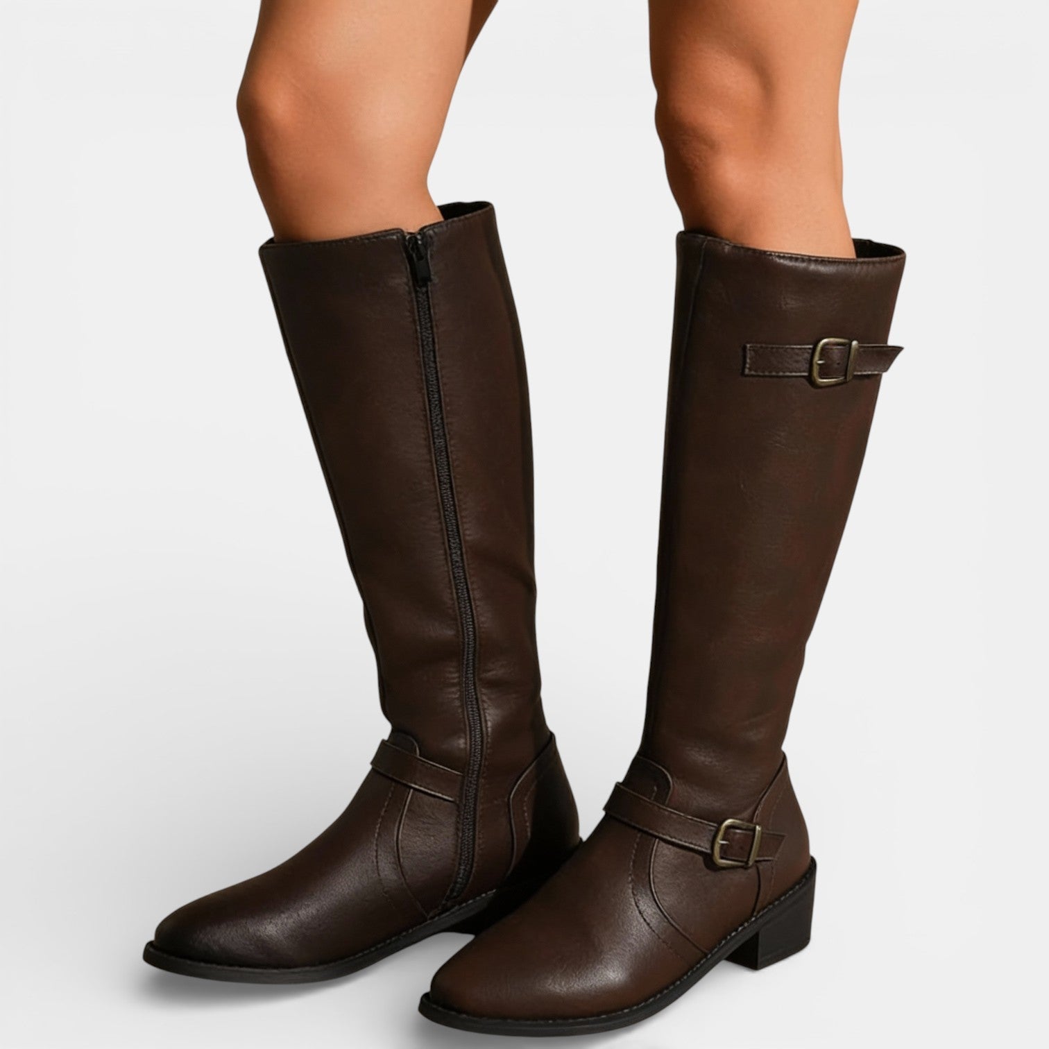 Aurazio Stivali Sopra Ginocchio Premium Lusso Eleganza per Donna