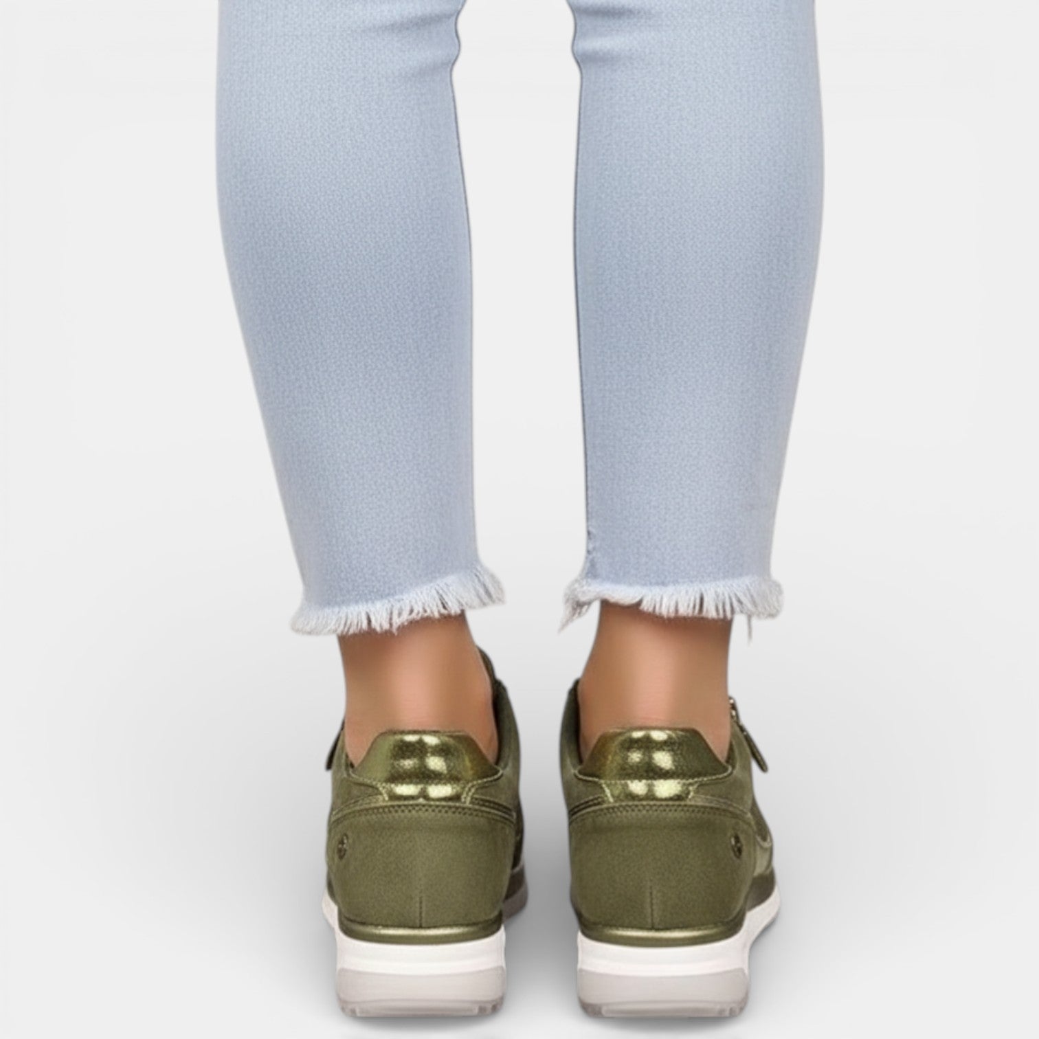 Aurazio Scarpe Platform Lucide Ortopediche Glamour per Donna