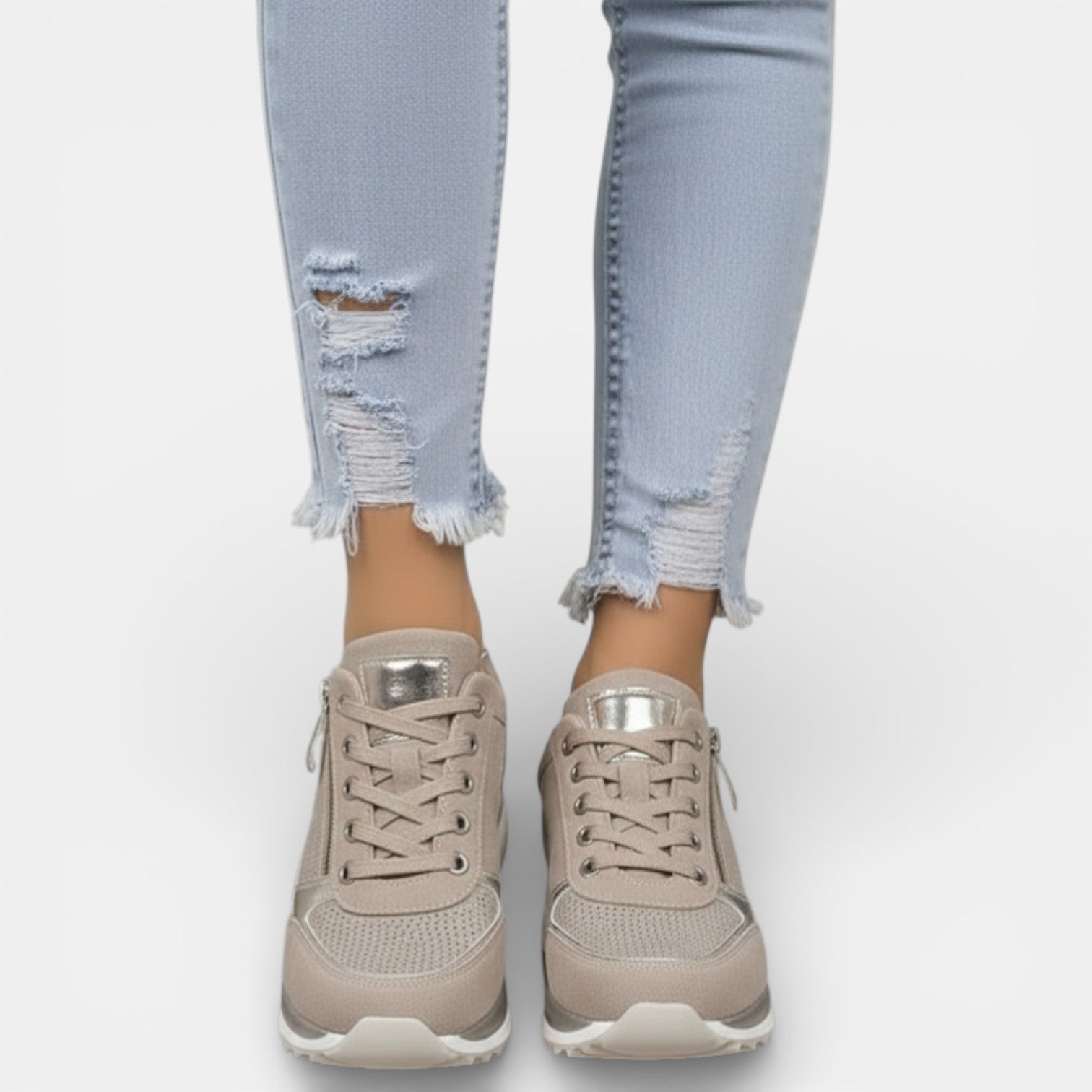 Scarpe Donna Platform Lucide Ortopediche Glamour